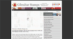 Desktop Screenshot of gibraltar-stamps.com